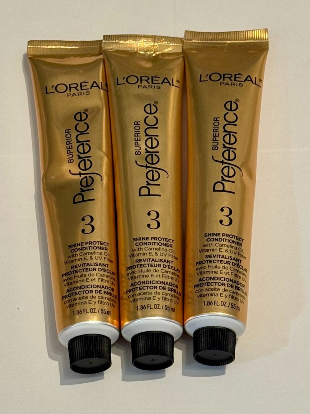 3 Loreal Superior Preference Shine Protect Conditioner